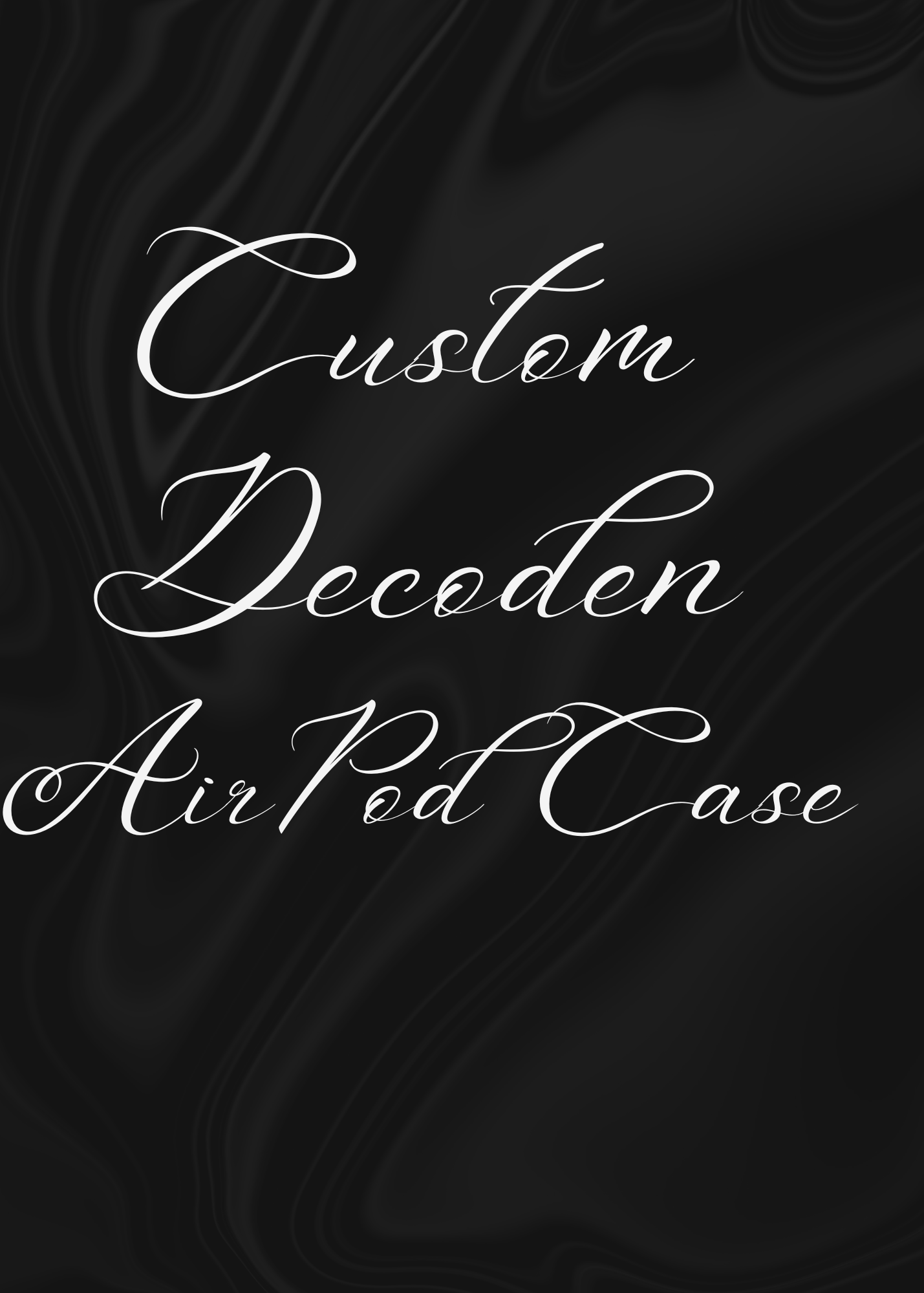 Custom Decoden Airpod Case